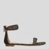 Lola Cruz Sandalia Plana-AMY FLATS