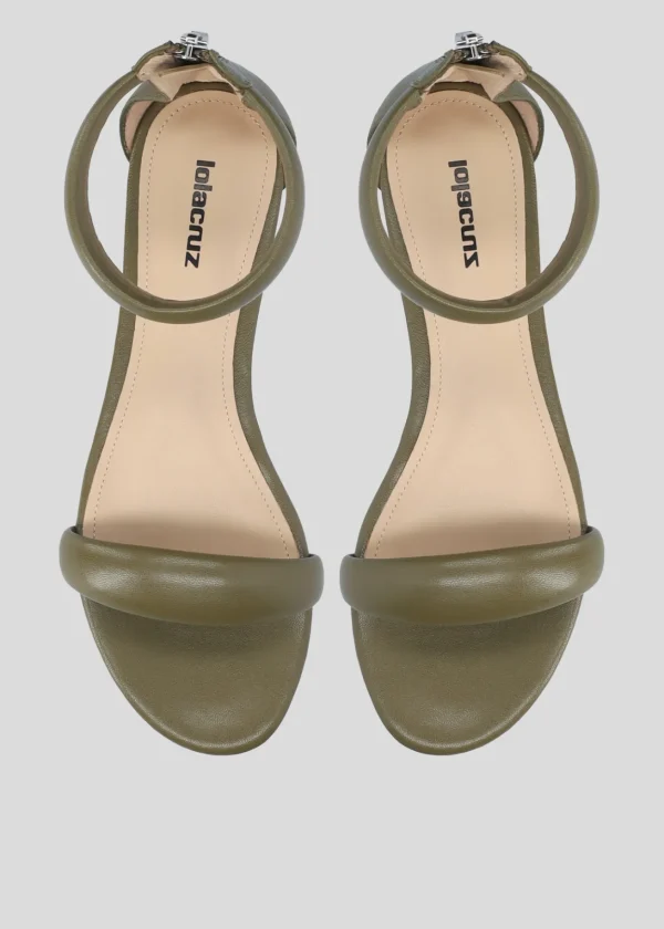 Lola Cruz Sandalia Plana-AMY FLATS