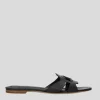 Lola Cruz Sandalia Plana-CUIRINE FLAT