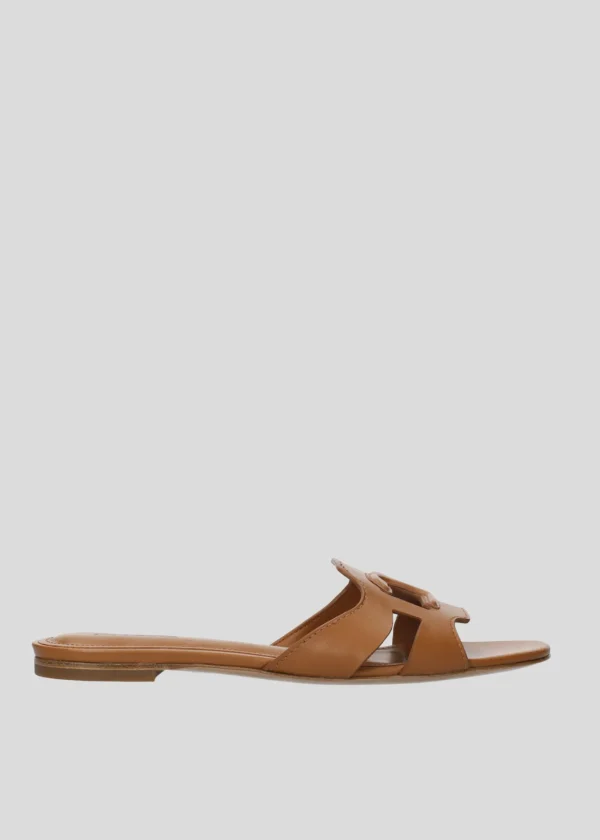 Lola Cruz Sandalia Plana-CUIRINE FLAT