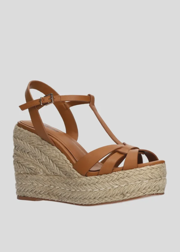 Lola Cruz Sandalias Tacon-EMILY WEDGES 95