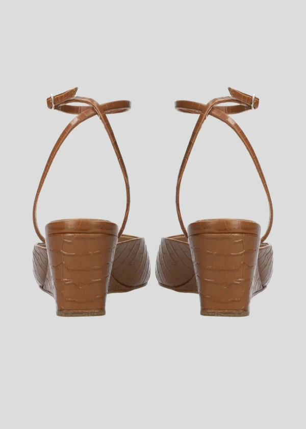 Lola Cruz Sandalias Tacon-GILDA PLATFORM 55