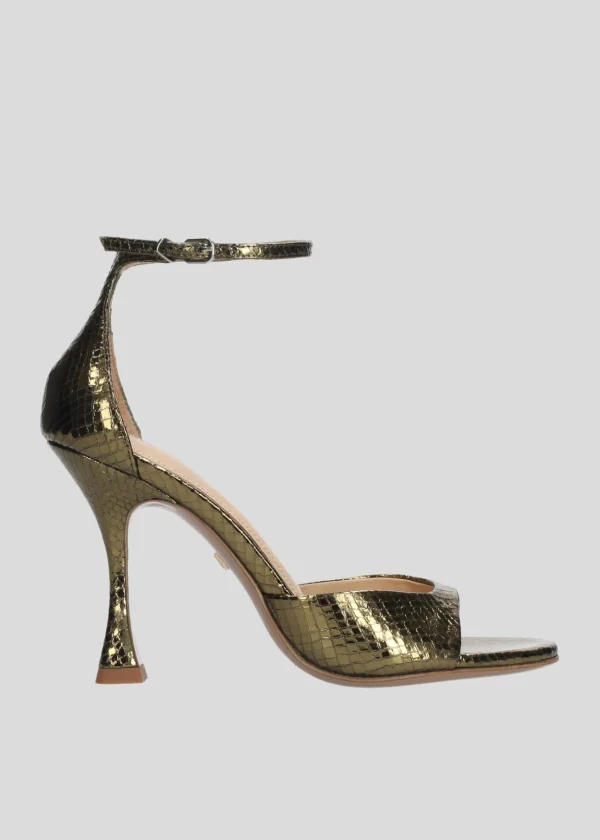 Lola Cruz Sandalias Tacon-KUMALA HEEL SANDAL