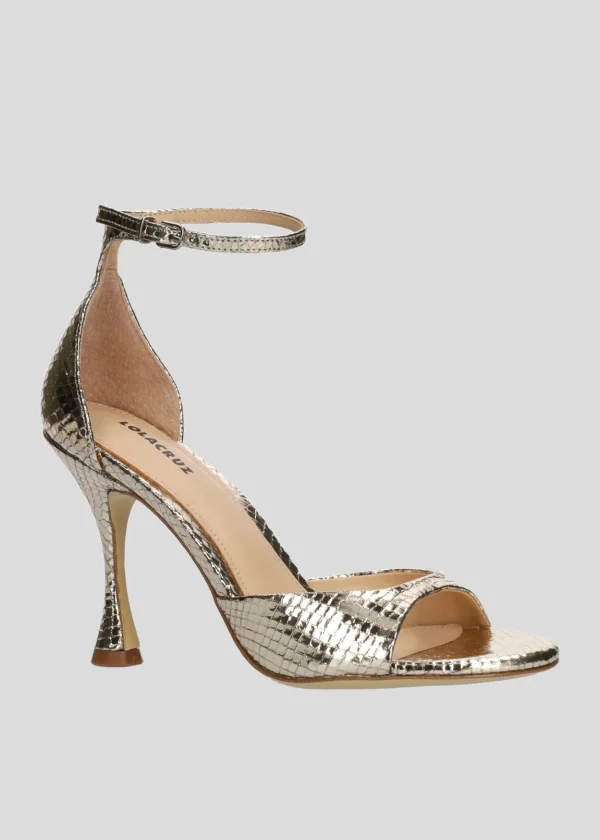 Lola Cruz Sandalias Tacon-KUMALA HEEL SANDAL