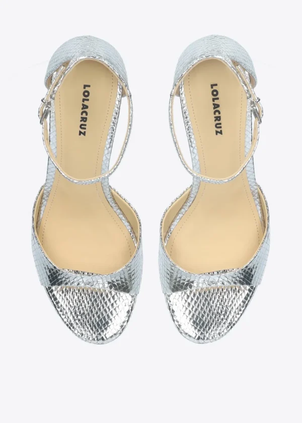 Lola Cruz Sandalias Tacon-KUMALA HEEL SANDAL 65