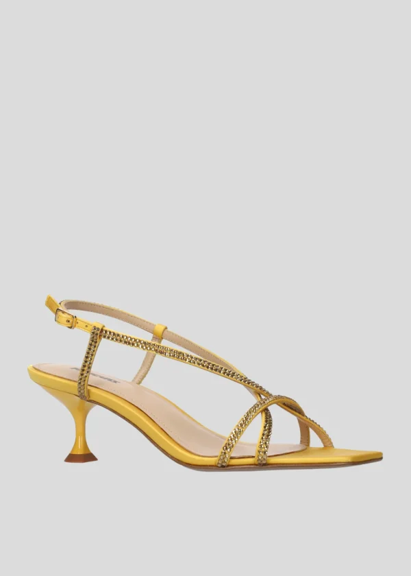 Lola Cruz Sandalias Tacon-LIBERTY HEEL SANDALS 55