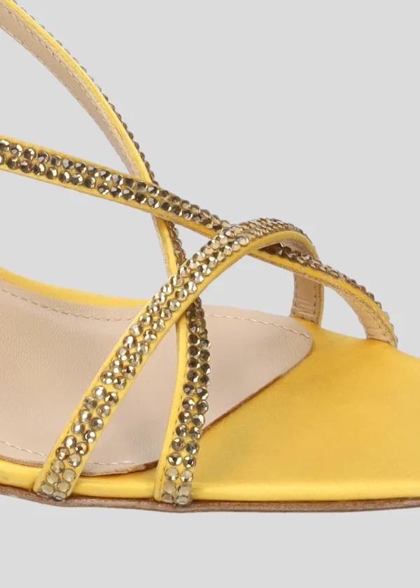 Lola Cruz Sandalias Tacon-LIBERTY HEEL SANDALS 55