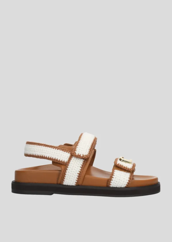 Lola Cruz Sandalia Plana-LOLA FLATS