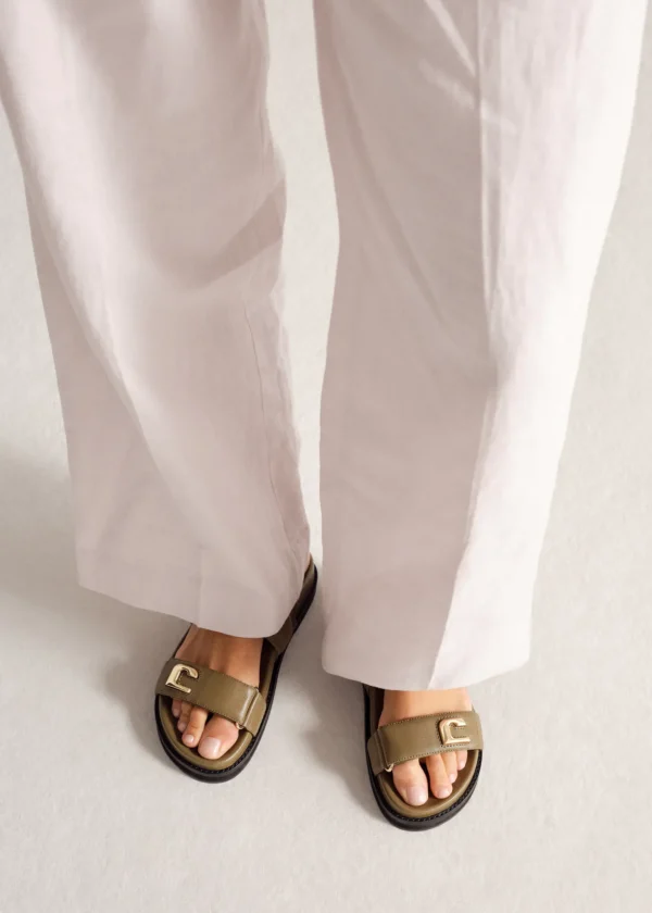 Lola Cruz Sandalia Plana-LOLA FLATS