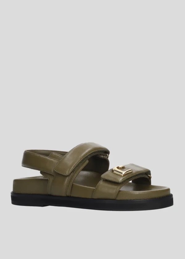 Lola Cruz Sandalia Plana-LOLA FLATS