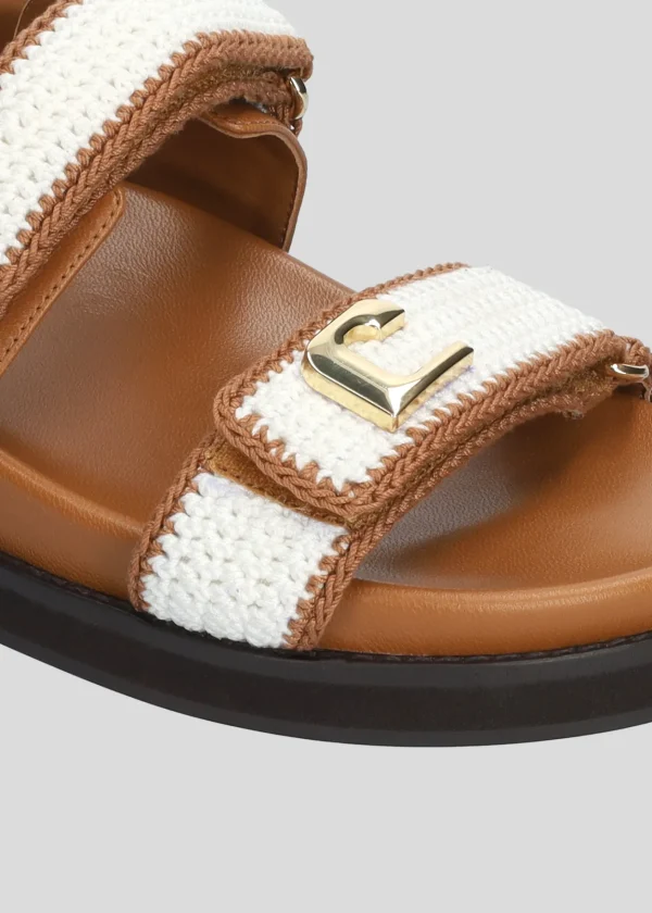 Lola Cruz Sandalia Plana-LOLA FLATS