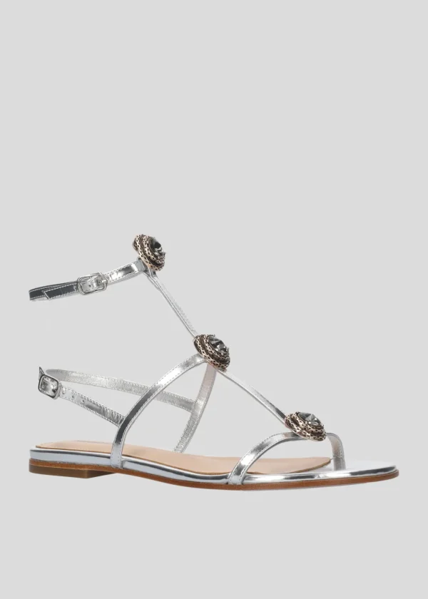Lola Cruz Sandalia Plana-LYA FLAT