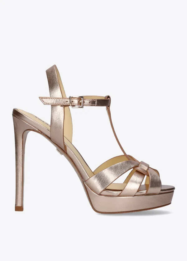 Lola Cruz Sandalias Tacon-MAVRA &