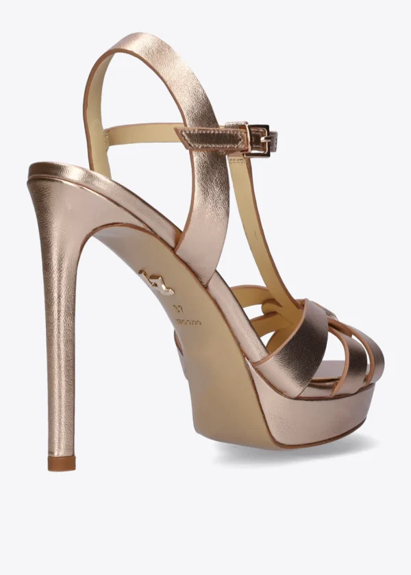 Lola Cruz Sandalias Tacon-MAVRA &