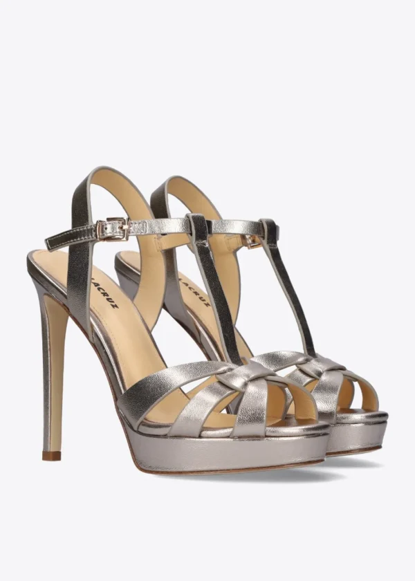 Lola Cruz Sandalias Tacon-MAVRA &