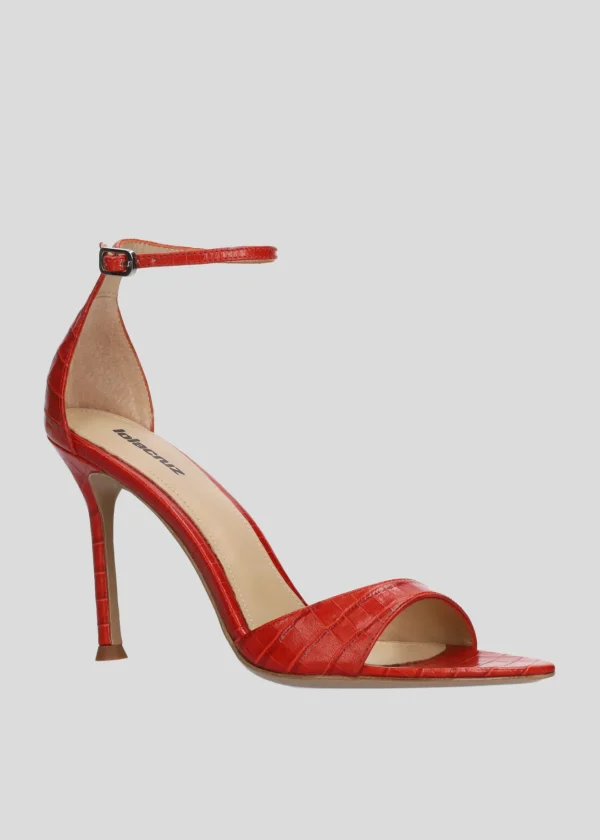 Lola Cruz Sandalias Tacon-SCARLETT HEEL SANDALS 95