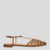 Lola Cruz Sandalia Plana-TANGO FLATS