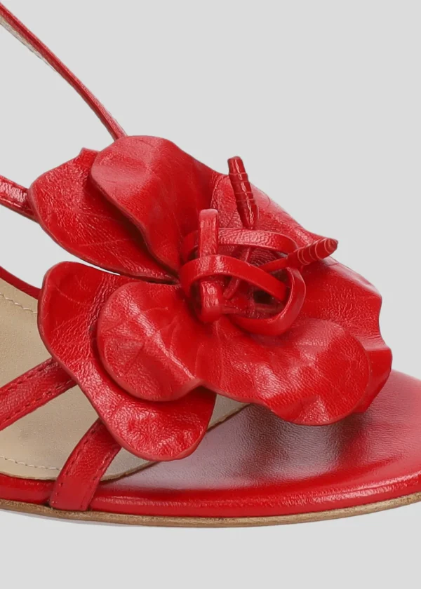 Lola Cruz Sandalias Tacon-TULIPA HEEL SANDALS 65