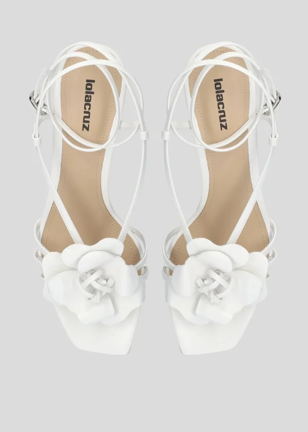 Lola Cruz Sandalias Tacon-TULIPA PLATFORM 55